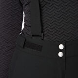 Mc Kinley Dina II V3 Kadın Siyah Askılı Kayak Pantolonu