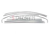 S-Dizayn VW Jetta Krom Cam Çerçeve Seti 12 Prç. 2011 Üzeri