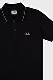 C.P. Company Çocuk Polo Yaka T Shirt 10CKPL023 005263W 999