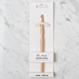La Mia Whitewood 6 mm 15.5 cm Ahşap Yün Tığ