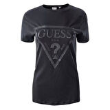 Guess Kadın  Adele  Regular  Siyah  T-Shirt