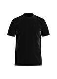 Guess Bisiklet Yaka Düz Siyah Erkek T-Shirt Z2YI12JR06K HEDLEY SS T-SHIRT - ECO
