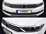 S-Dizayn VW Passat B8 Krom Far Üzeri Çıta Seti 3 Parça 2015 Üzeri S-Dizayn