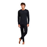 Odlo Merino 200 Termal Alt İçlik Siyah