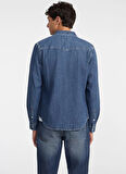Guess Jeans Regular Fit Erkek Denim Gömlek M4YH55D5EI1GJRW GJ SLIM LS DENIM