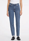 Mavi Kadın Relaxed Fit Desenli Denim Pantolon GJ G06 MOM - ECO RECY CO RIVERSIDE