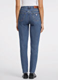 Mavi Kadın Relaxed Fit Desenli Denim Pantolon GJ G06 MOM - ECO RECY CO RIVERSIDE