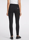 Guess Jeans Normal Bel Normal Paça Normal Siyah Kadın Denim Pantolon GJ G05 HIGH RISE SKI - ECO RECY CO