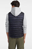 Guess Jeans Erkek Siyah Kapitone Naylon Şişme Yelek