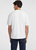 Guess Jeans Beyaz Erkek T-Shirt M4YI45K8FQ4G011 GJ SS CN OS ICONIC