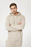 Erkek ALDWIN NEW Kapüşonlu Sweatshirt - Bej  | S