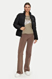 Kadın NEW CLAUDIA Guess Logolu Mont - Siyah  | M