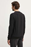 Erkek TECH Stretch CN Sweatshirt - Siyah  | S