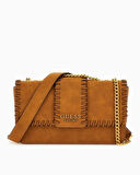 Guess Libera Comparment Süet Çapraz Asklı Çanta