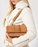 Guess Libera Comparment Süet Çapraz Asklı Çanta