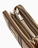 Guess Noreen Slg Medium Monogram Desenli Cüzdan