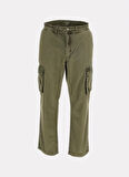 Guess Yeşil Erkek Kargo Pantolon M4YB45WGES0G896 NEW CARGO PANTS