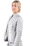 Kadın NEW VONA Mont - Metalik Gri  | XS