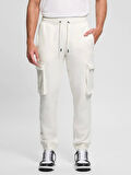 Guess Erkek Beyaz Kargo Pantolon