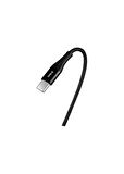 Ttec 2AK03 Aux - USB-C Siyah Ses Kablosu
