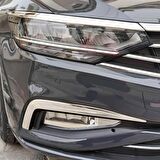S-Dizayn VW Passat B8.5 Krom Sis Farı Çerçevesi 2 Parça 2019 ve Üzeri S-Dizayn