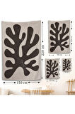 Henri Matisse Tarzı Soyut Sanat Duvar Örtüsü-7619
