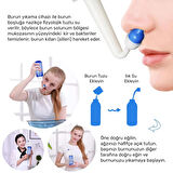 Waterpulse YT-300 Profesyonel Burun Temizleme Taşınabilir Nazal Bakım Burun Duşu Mavi