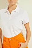 Guess Es Kadın Regular Fit Polo Yaka T-Shirt W1YP38RAQS0