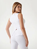 Guess Kadın Beyaz Ambre Peplum Bluz