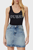 Guess Bayan Top W5GP29 KA0H1 JBLK