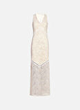 Guess Chrıstel Lace Dress Kadın Krem Elbise W5GK37KCS90-F0EH
