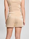 Guess Kadın  Camille Tailor Plise Şort