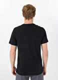Guess Bisiklet Yaka Desenli Siyah Erkek T-Shirt M4GI70KC9X0JBLK SS CN BASIC PIMA