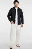 Erkek GJ Packable Windbrak Mont - Siyah | XL