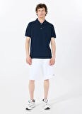 Beyaz Erkek Loose Fit Desenli Sweat Şort M5GD49KCPR1G011 GJ REG EMBRO SHORT