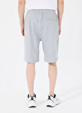 Gri Erkek Loose Fit Desenli Sweat Şort M5GD49KCPR1H90Z GJ REG EMBRO SHORT