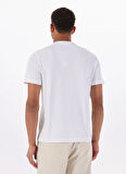 Guess Jeans Bisiklet Yaka Desenli Beyaz Erkek T-Shirt M5GI54K8FQ4G011 GJ SS CN REG 1981