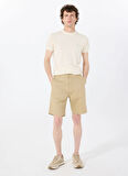 Guess Regular Fit Bej Erkek Şort M5GD47WFIC0G1FE CLEMENT TWILL SHRT