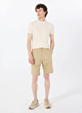 Guess Regular Fit Bej Erkek Şort M5GD47WFIC0G1FE CLEMENT TWILL SHRT