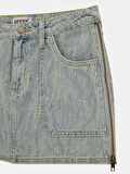 Guess Kadın   Jean Mini  Etek