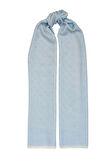 Guess Kadın Mavi 4G Jakarlı Zamira Şal 80x180