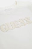 Kadın Pony Hair Logo T-Shirt - Beyaz | XS