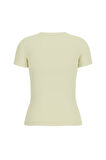 Kadın SS CN Mini Triangle T-Shirt - Yeşil | S