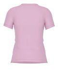 Guess Kadın Pembe  Baskılı T-Shirt