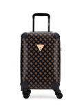 Guess Kahve Çekçekli Sert Valiz TRAVEL - 29830