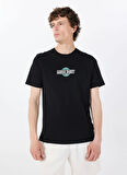 Guess Jeans Bisiklet Yaka Desenli Siyah Erkek T-Shirt M5GI23K8HM0JBLK GJ SS CN SLIM SUNS