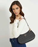 Guess Noelle Top Zip Shoulder Bag Kadın Omuz Çantası