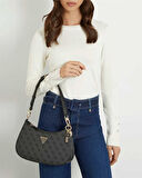 Guess Noelle Top Zip Shoulder Bag Kadın Omuz Çantası