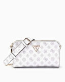 Guess Eco Erica Monogram Baskılı Çapraz Askılı Çanta