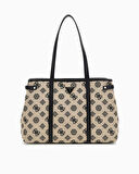 Guess Flap Monogram Omuz Çantası